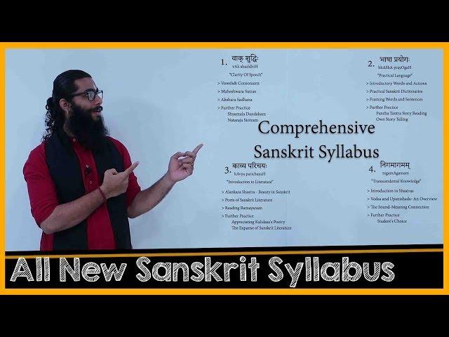 Let's Start Learning Sanskrit - The Sanskrit Channel Syllabus