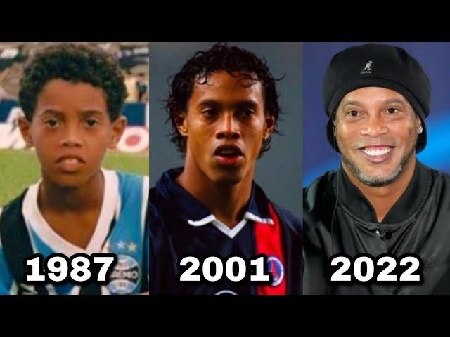 Transformasi Ronaldinho || Ronaldinho transformation from 1 to 42 years old