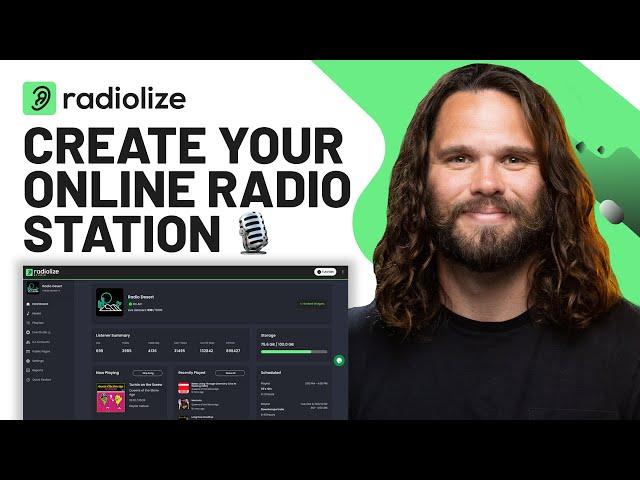 Create and Broadcast Your Own Online Radio Station | Radiolize