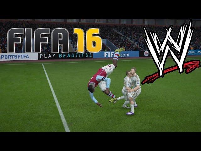 FIFA 16 Fails - With WWE Commentary #8