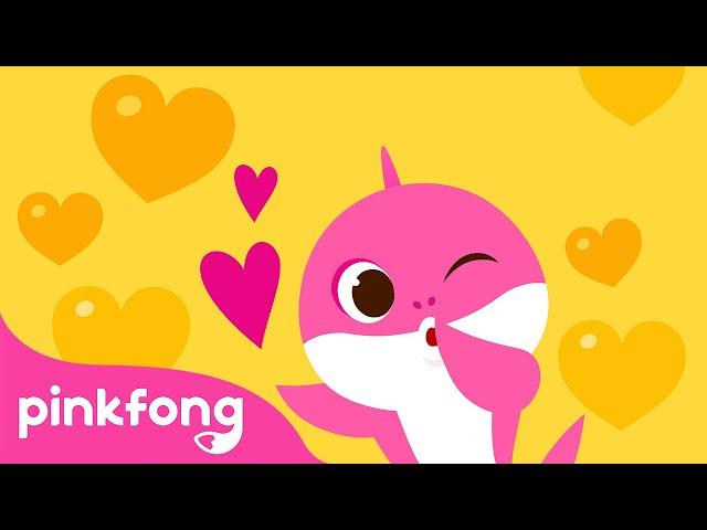 Ei, Mamãe Tubarão | Cante junto com o Bebê Tubarão | Pinkfong Canções para Crianças