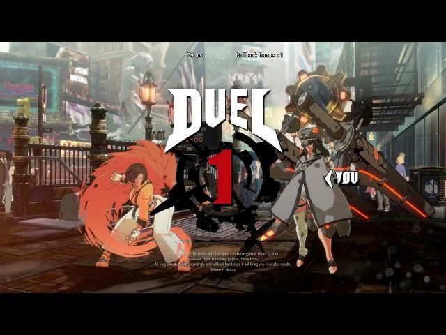 Guilty Gear -Strive Patches(Giovanna) vs fwengli(Ramlethal)