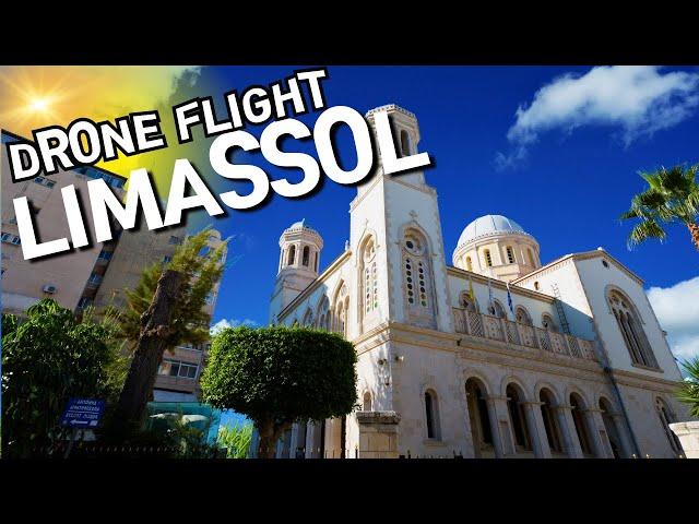 Limassol Unveiled: A 4K Aerial Odyssey | Soaring Over Cyprus' Coastal Gem 