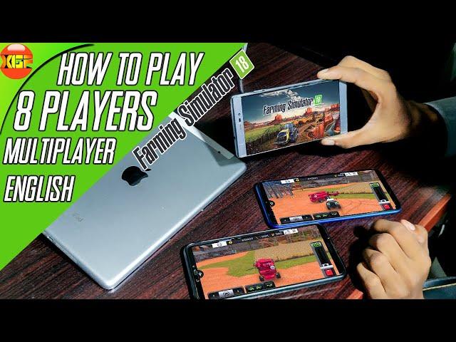 How to Play Multiplayer in Farming Simulator 18? Connect more than 8 Devices, Tutorial fs18