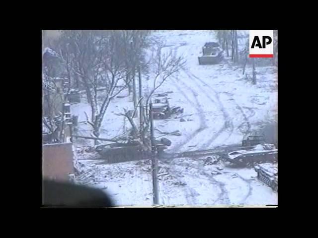 Chechnya - Grozny Street Battles Intensify