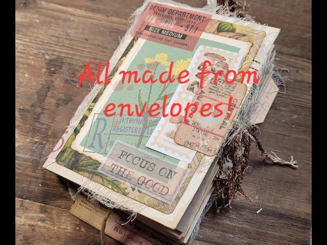 A new way to make envelope journals!