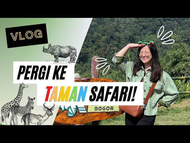 VLOG: PERGI KE TAMAN SAFARI! IH ADA YANG PIPIS SEMBARANGAN  WKWKWK XD #vlog #tamansafari