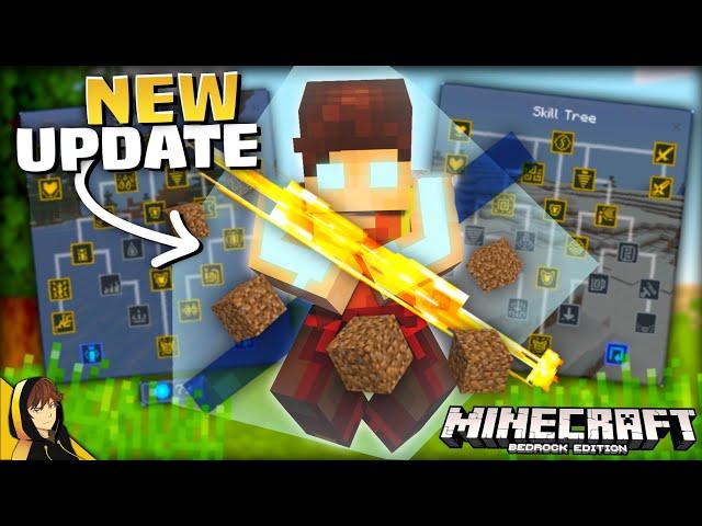 SKILL TREES, NEW MOVES & PAI SHO?! | Minecraft Bedrock Edition [Avatar Addon]