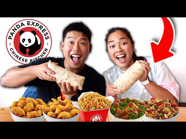 We Tried The Panda Express Burrito | "Honey Walnut Shrimp"