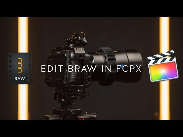 Edit Blackmagic RAW in Final Cut Pro!