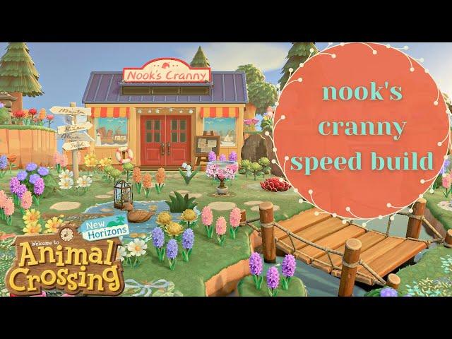 Designing Nook's Cranny | Colorful & Cozy Speed Build | Animal Crossing New Horizons