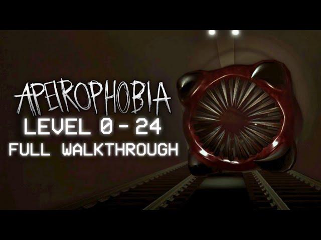 Apeirophobia - Level 0 to 24 (Chapter 1 & 2) | Full Walkthrough [ROBLOX]