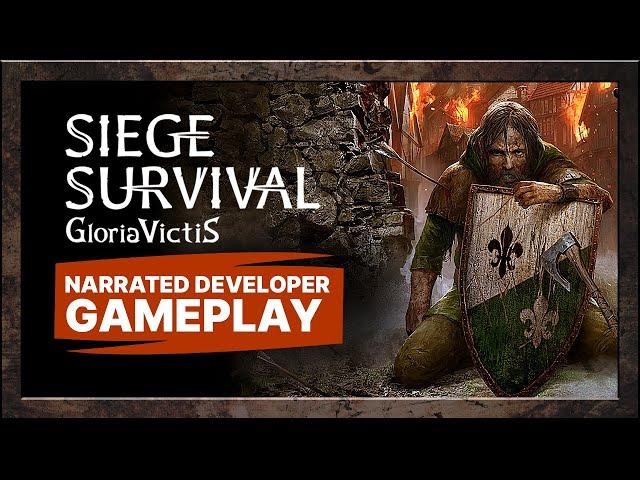 Siege Survival: Gloria Victis – Narrated Developer Gameplay