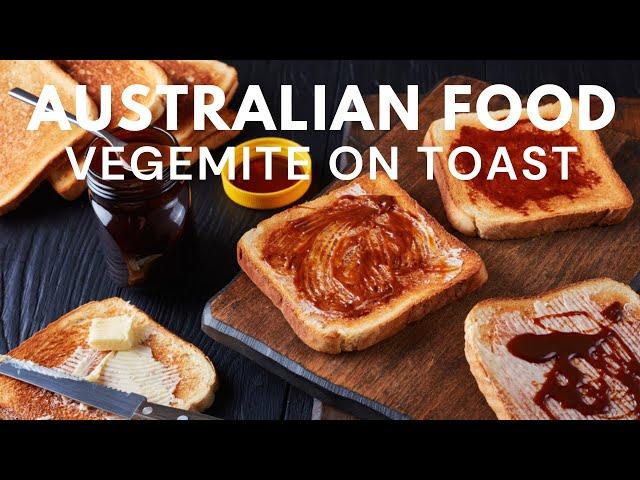 Australian Food: Vegemite on Toast Explained-Food Video