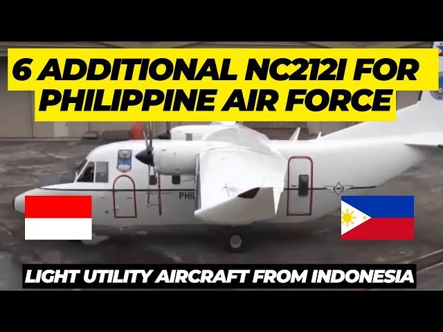 6 additional NC212i light utility aircraft for PAF