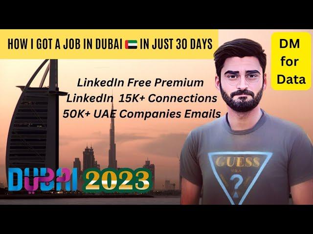 How I Got a Job in Dubai Within One Month | Muhammad Ishtiaq