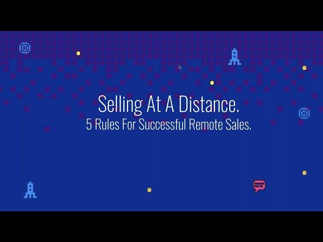 Bitrix24 Webinar: Selling At A Distance - 5 Rules For Successful Remote Sales (Outdated)