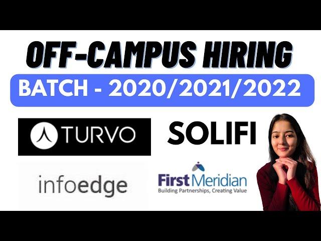 OFF-CAMPUS HIRING || BATCH -  2020/2021/2022/2023 || MUST WATCH