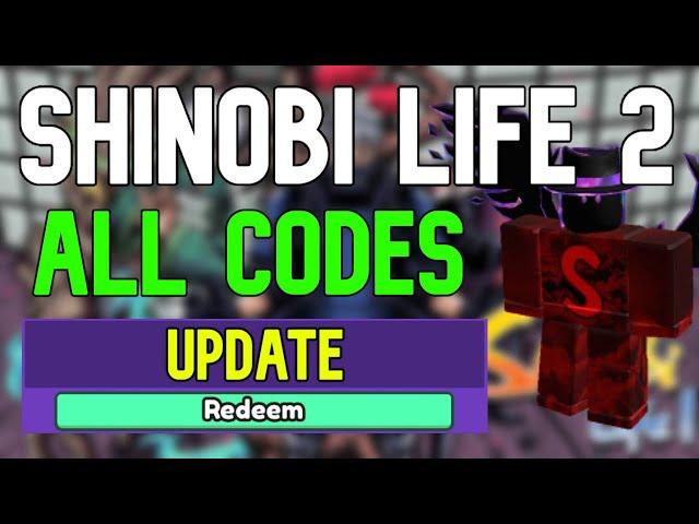 ALL Shinobi Life 2 CODES | Roblox Shindo Life Codes (August 2023)