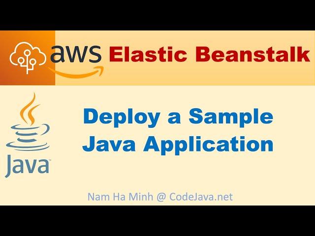 AWS Elastic Beanstalk - Deploy Sample Java Application