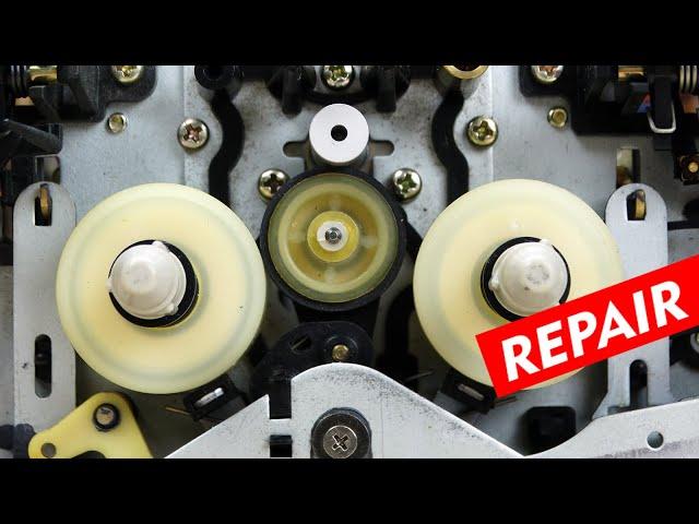 Victor (JVC) DD-9 Repair Idler replacement | Замена идлера