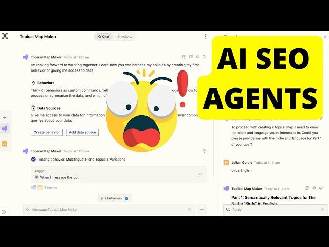 How I Build AI SEO Agents [NO CODE AI Agent Builder] 