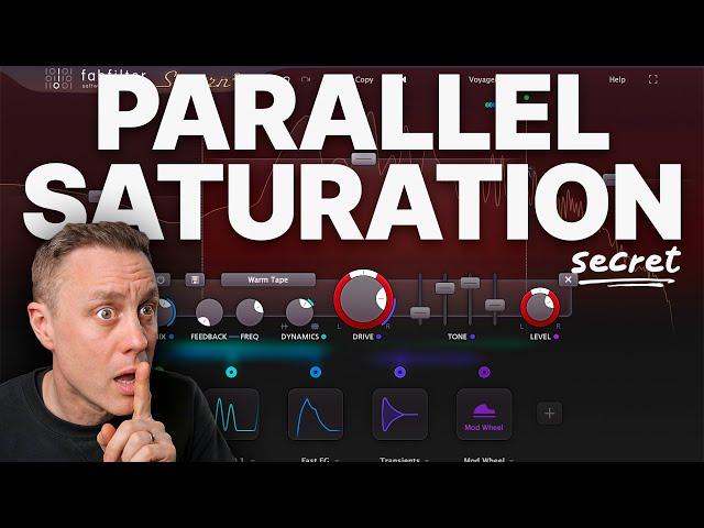 PARALLEL DRUM SATURATION SECRET!