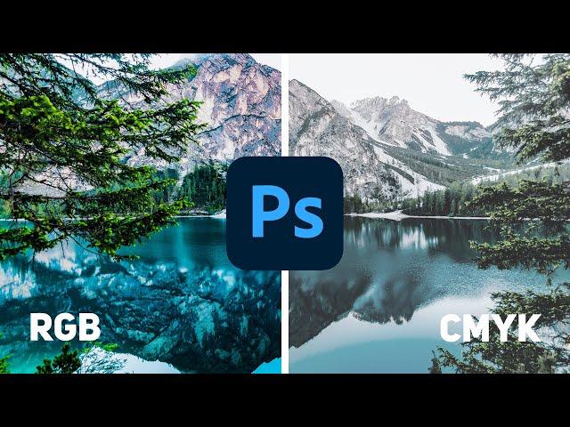 Converting images from RGB to CMYK // Photoshop