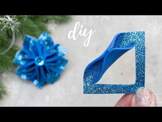 МК НОВОГОДНЕЕ УКРАШЕНИЕ из фоамирана своими рукамиDIY Christmas HOME DECORCRAFTS IDEAS 2023