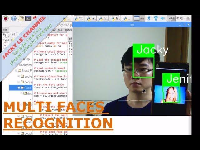 Face recognition OpenCV Raspberry Pi