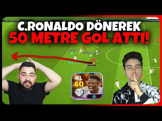 C.RONALDO DÖNEREK 50 METRE GOL ATTI!TOLGA İLE UZUN ZAMAN SONRA CEZA SAHASI CHALLENGE!