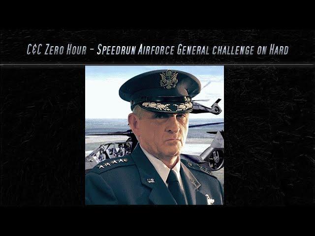 [C&C Zero Hour] Speedrun - Airforce Challenge on Hard mode