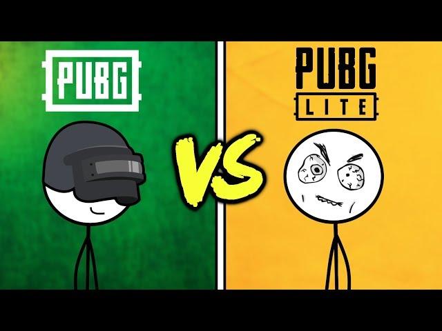 PUBG Gamers VS PUBG LITE Gamers