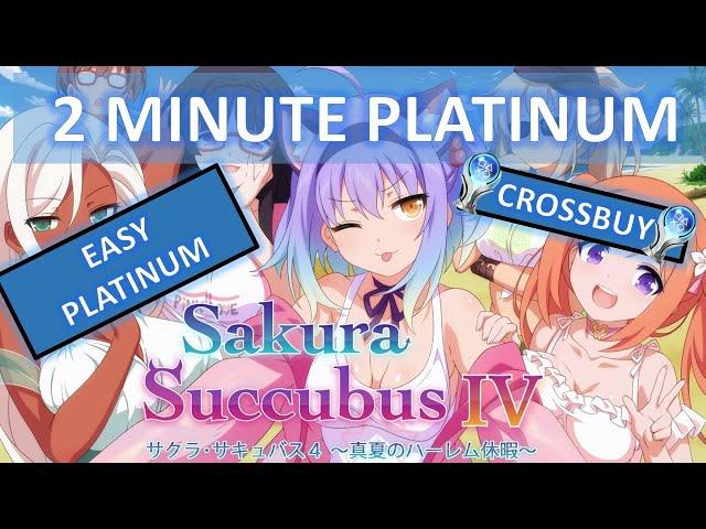 Sakura Succubus 4 100% Platinum Walkthrough | Trophy & Achievement Guide