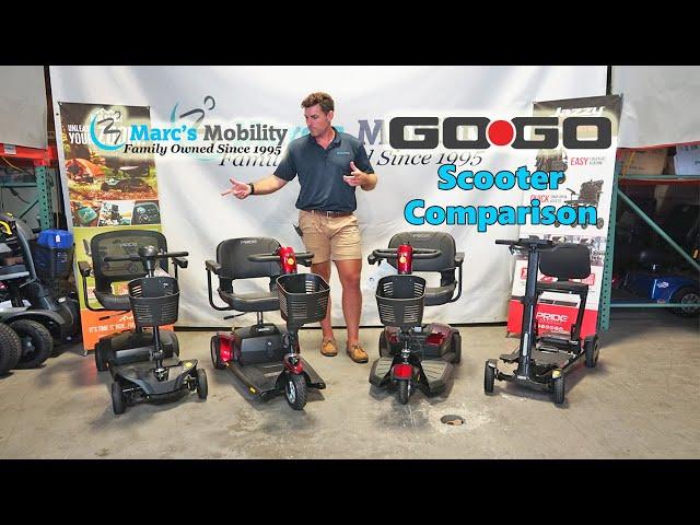 Top 5 Go-Go Scooters - Whats the Differance? - Mobility Scooter Comparison