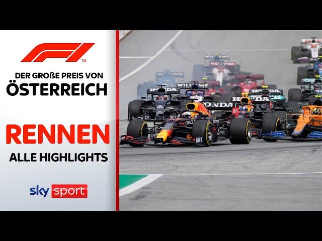 Ereignisreiche Schlussphase | Rennen - Highlights | Preis von Österreich | Formel 1