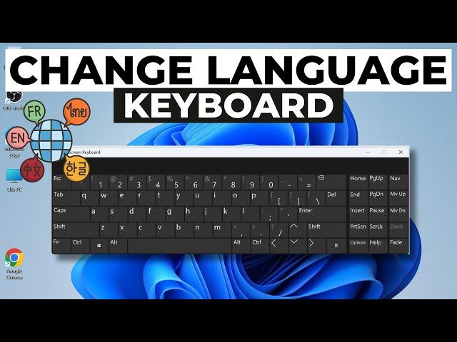 How to Change Keyboard Language in Windows 11
