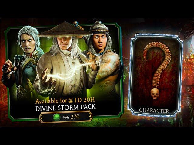 MK Mobile. HUGE Divine Storm Pack Opening for LUCKY Viewers! Is This a Must Open?!