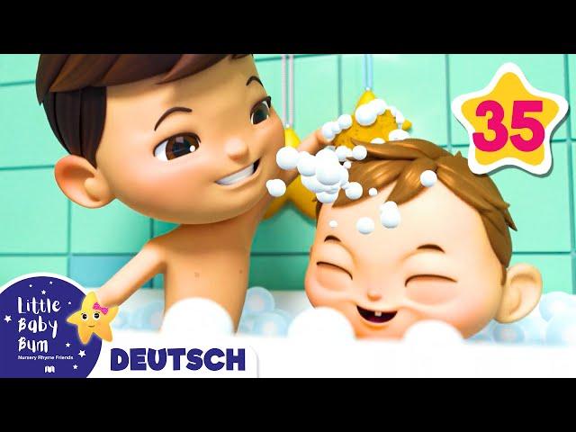 Das Bade-Lied | Kinderlieder | Lellobee Deutsch | Cartoons für Kinder