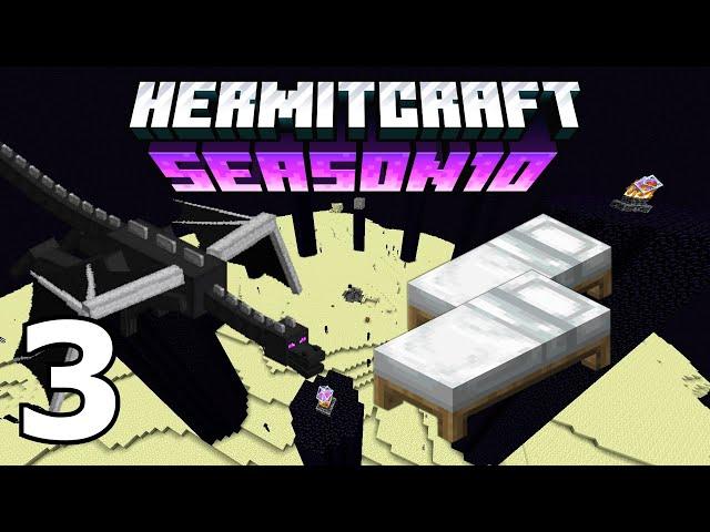 Hermitcraft 10: DRAGON VS. BEDS! (Episode 3)