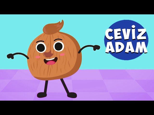 Ceviz Adam Şip Şap Şop - Eğlenceli Bebek Şarkıları