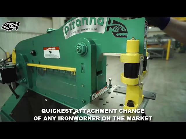 Piranha Ironworker Machine Overview