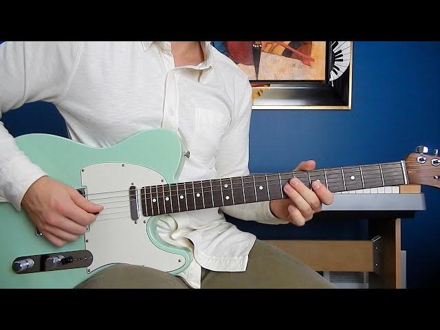 The Beatles - Let It Be - Single Version - Guitar Solo Cover