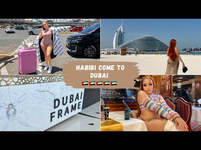 VLOG: 1st International Trip️DUBAI| Marina Dhow Cruise |City Tour |Creek Boat Ride |Dubai Frame