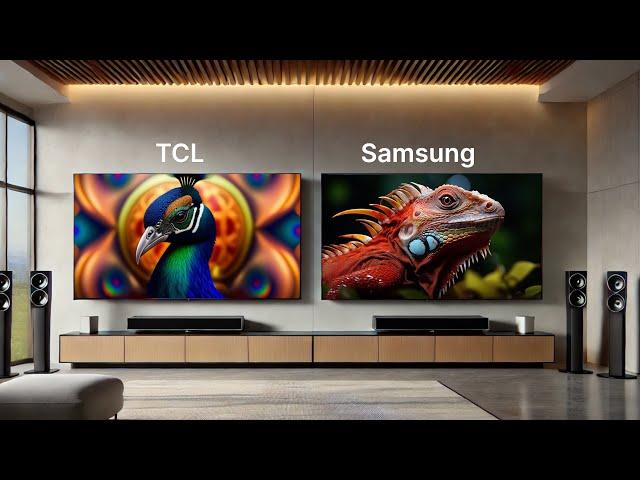 New 2024 Samsung QN95D Vs TCL C855K QM8 QLED Head to head, Which is best TV to buy?