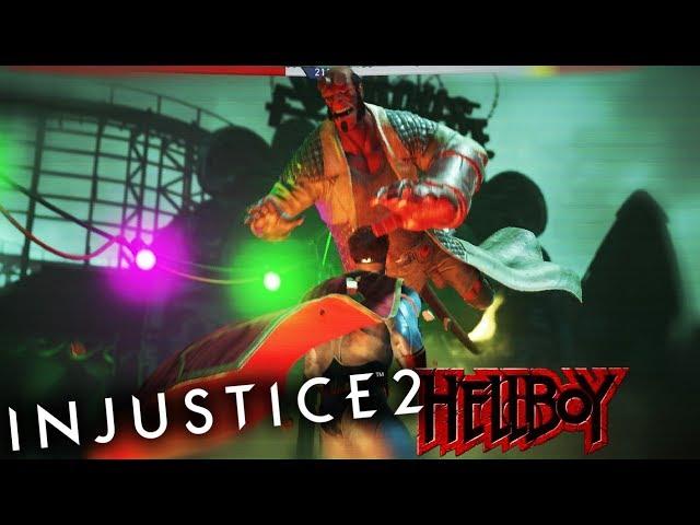 HELLBOY DLC IS HERE.. AND HE GOTTA BIG FIST | Injustice 2 #14 (Hellboy DLC Update)