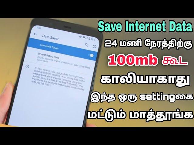Save internet Data in mobile 2020 | Data saver in Android | Tricky World