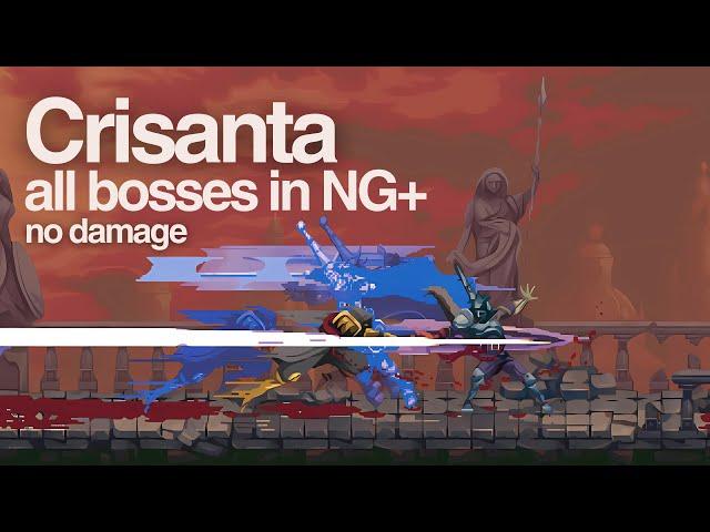 I made Crisanta WORTHIER of heaven: Her & Mea Culpa No Damage ALL BOSSES in NG+ | Blasphemous 2 DLC