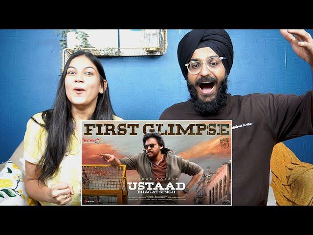 Ustaad Bhagat Singh First Glimpse Reaction| Pawan Kalyan | Sreeleela | Harish Shankar |