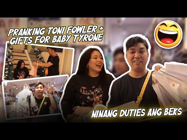 REGALO PRANK KAY TONI FOWLER (ANG CUTE NI BABY TYRONNE) | CHAD KINIS VLOGS